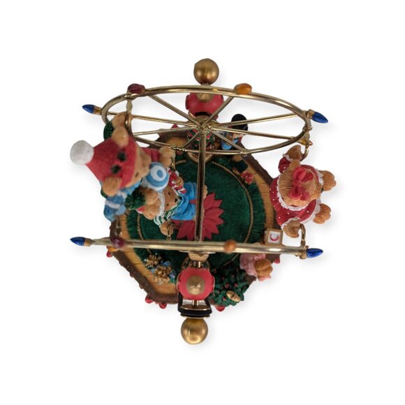 San Francisco Music Box Co Bear Musical Ferris Wheel- Plays Jingle Bells - Picture 6 of 9